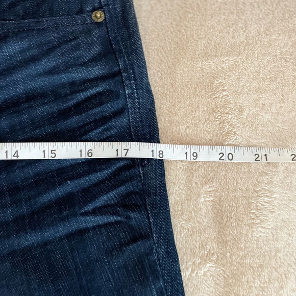 Express Denim “Stella Barely Boot” Blue Jeans - Size 4R - Picture 8 of 15